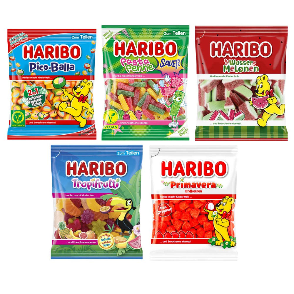 Haribo Probierpaket (5 Tüten) 830 g