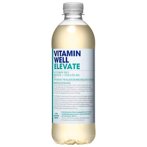 Vitamin Well Elevate  - Ananas-/Walderdbeergeschmack 500 ml