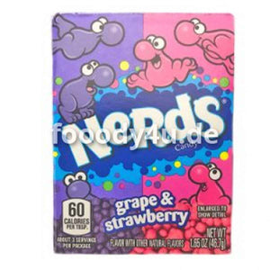Wonka Nerds Grape & Strawberry 46,7 g