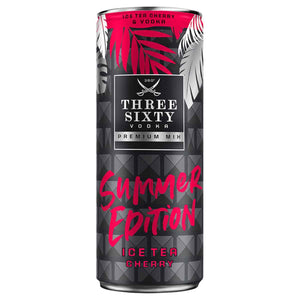 Three Sixty Summer Edition Ice Tea Cherry & Vodka 10% 330 ml
