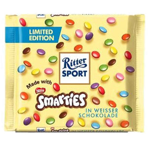 Ritter Sport Smarties Weisse Schokolade 100 g