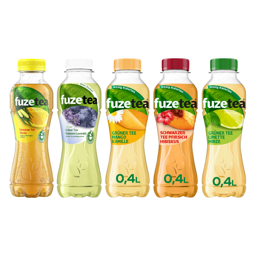 Probierpaket Fuze Tea (5 x 0,4 l)