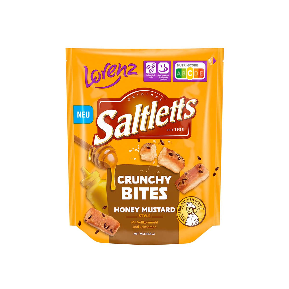 Lorenz Saltletts Crunchy Bites Honey Mustard 100 g