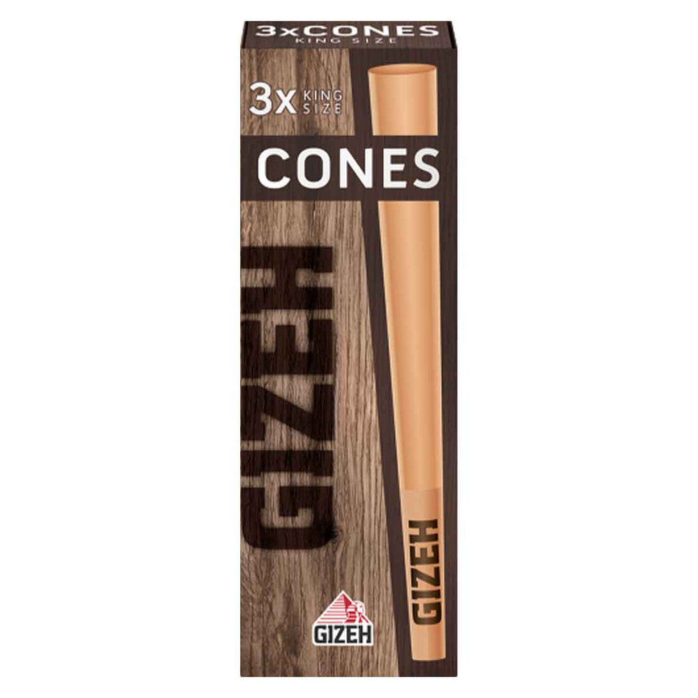 Gizeh Brown Cones + Tip