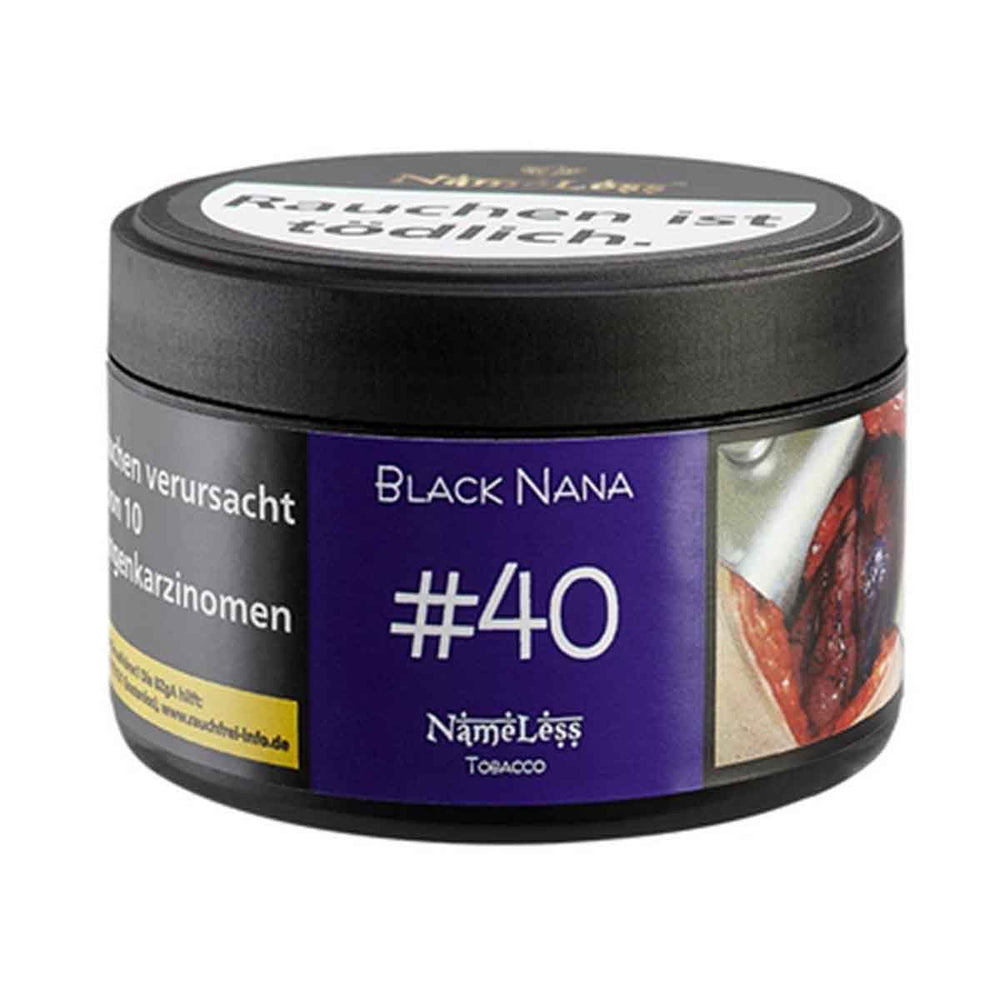 NameLess Tabak #40 Black Nana Shishatabak 25 g