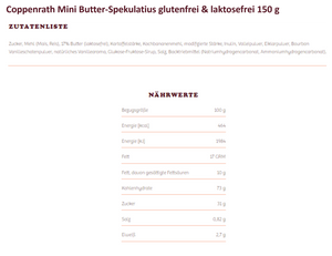 Coppenrath glutenfreies Sortiment - Probierpaket 8 Artikel 1,665 kg