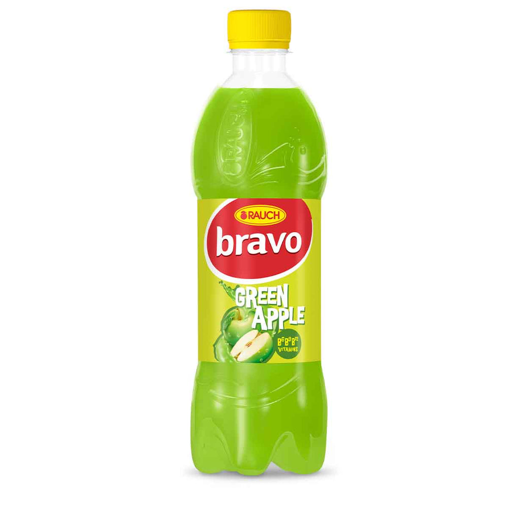 Rauch bravo Green Apple 12 x 500 ml