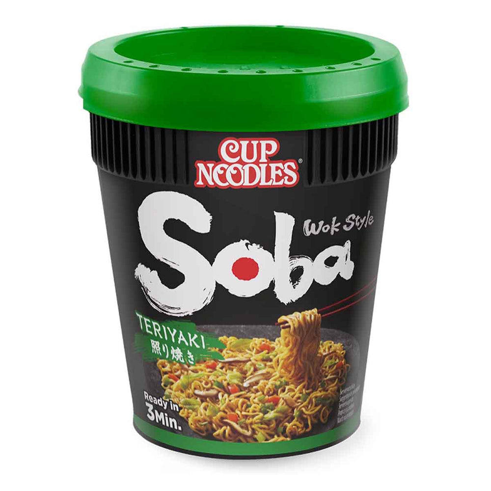 Nissin Soba Cup Noodles Teriyaki 8 x 90 g