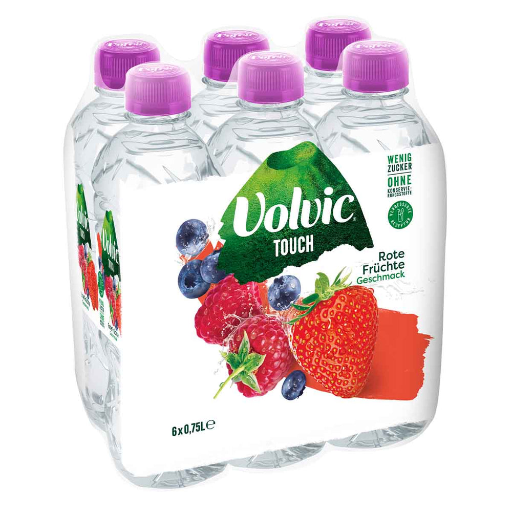 Volvic Touch Rote Früchte 750 ml