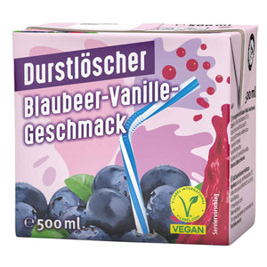 Durstlöscher Blaubeer-Vanille 500 ml