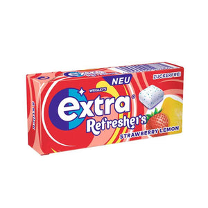 Wrigley's extra Refresher's zuckerfrei Strawberry Lemon 1 x 8 ER (17 g)Packung