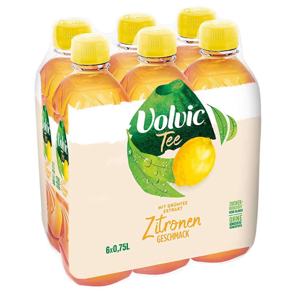 Volvic Schwarzer Tee Zitrone 750 ml