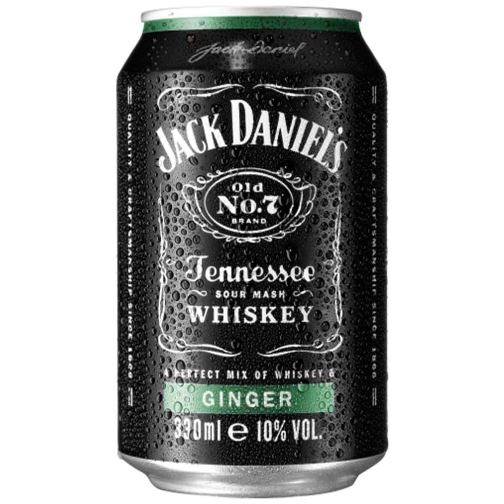 Jack Daniels & GingerAle 10 %  330 ml