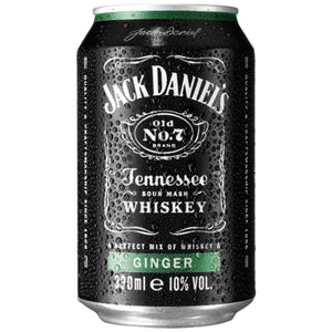 Jack Daniels & GingerAle 10 %  330 ml