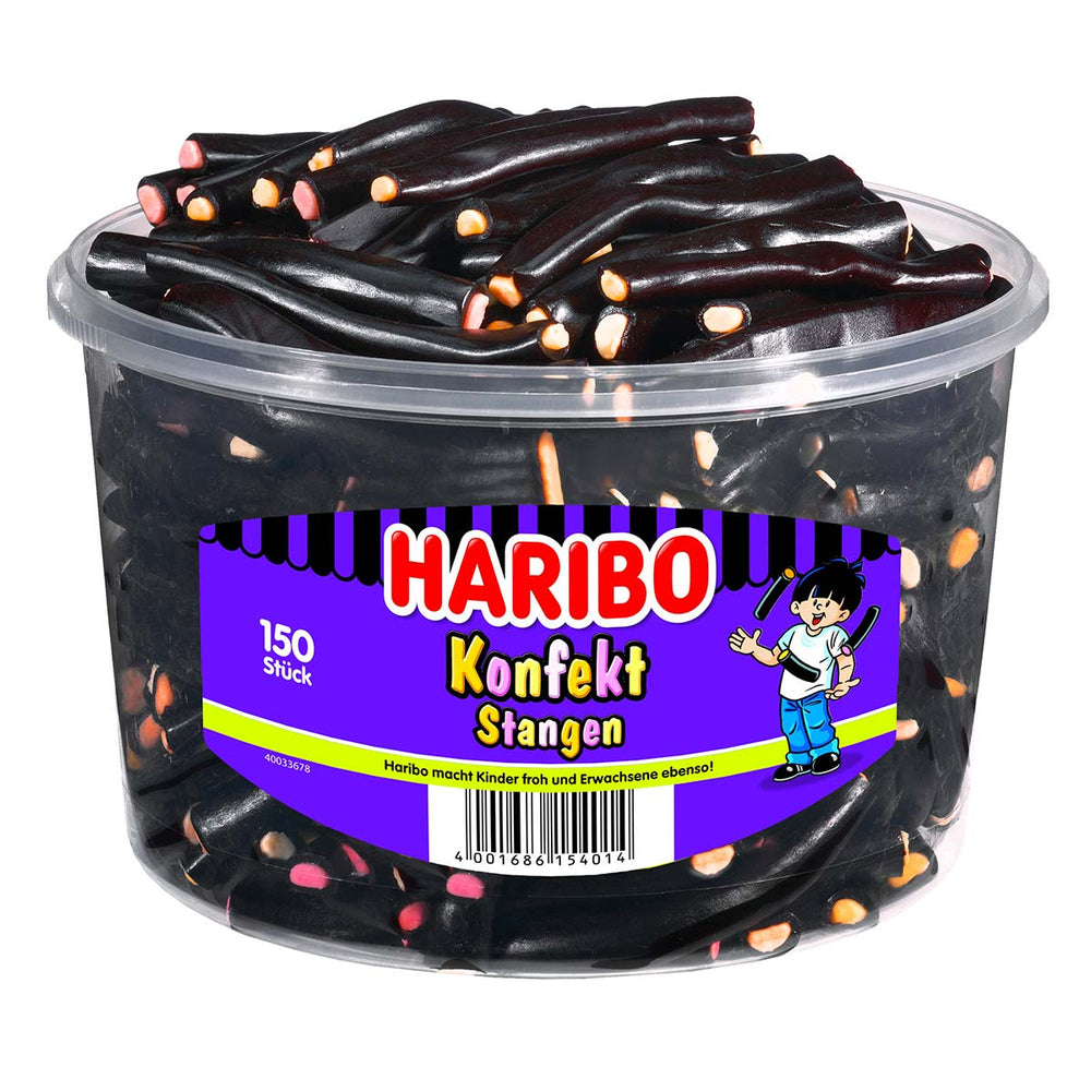Haribo Konfekt-Stangen 150 Stück