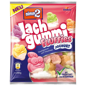 
            
                Laden Sie das Bild in den Galerie-Viewer, Nimm 2 Lachgummi Fluffies Joghurt 200 g
            
        