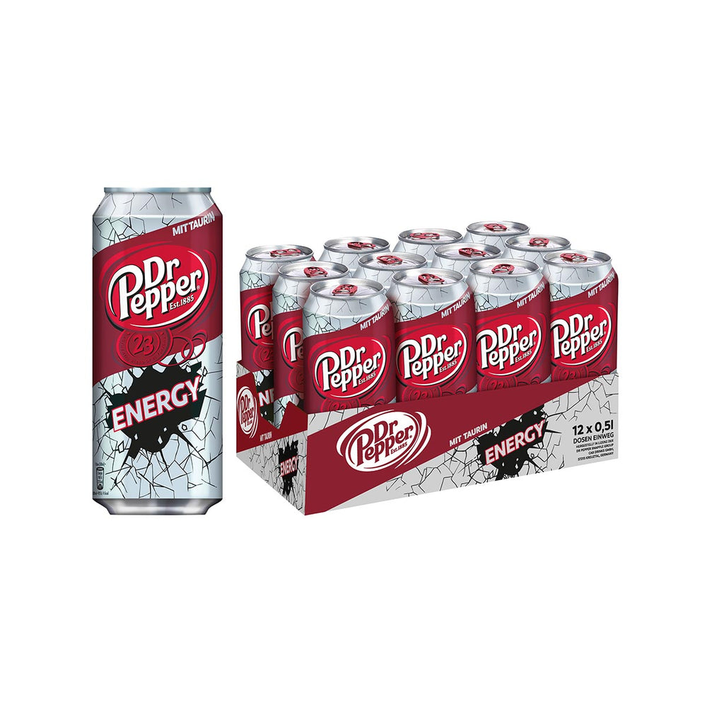 Dr Pepper Energy 500 ml