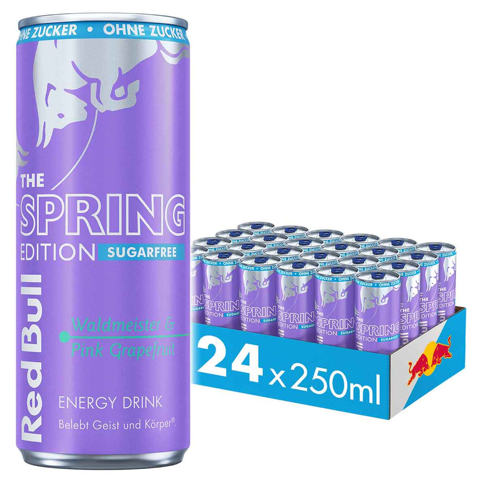 Red Bull Spring Edition Waldmeister & Pink Grapefruit Sugarfree 250 ml