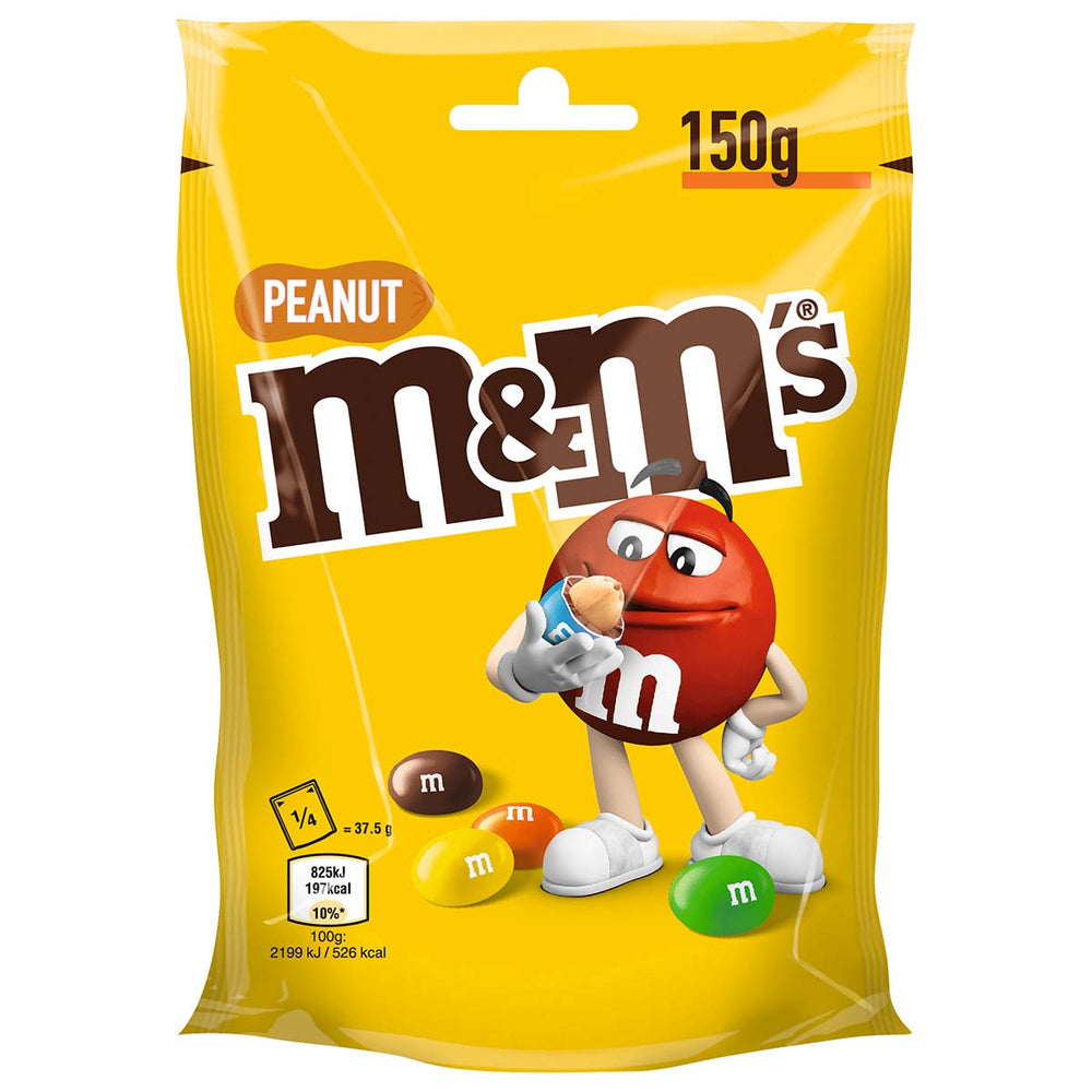 M&M's Peanut Gelb Standbeutel 150 g