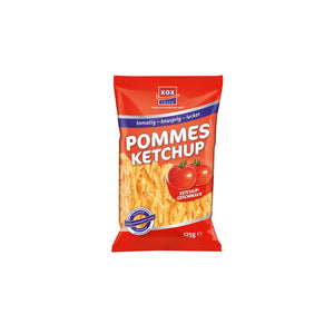XOX Pommes Snack Ketchup Geschmack 125 g