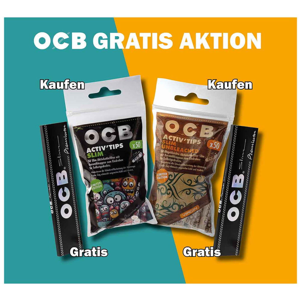 OCB Activ'Tips Limited Edition - Gratis Aktion