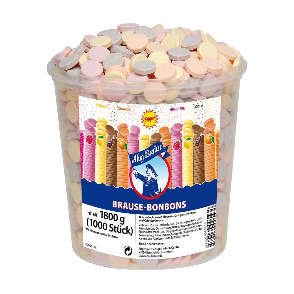 Ahoj Brausebonbon 1000 Stück 1,8 kg