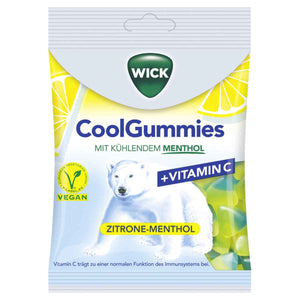 Wick CoolGummies Zitrone-Menthol 90 g