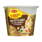 Maggi 5 Minuten Terrine Kartoffelbrei mit Röstzwiebeln & Croutons 56 g