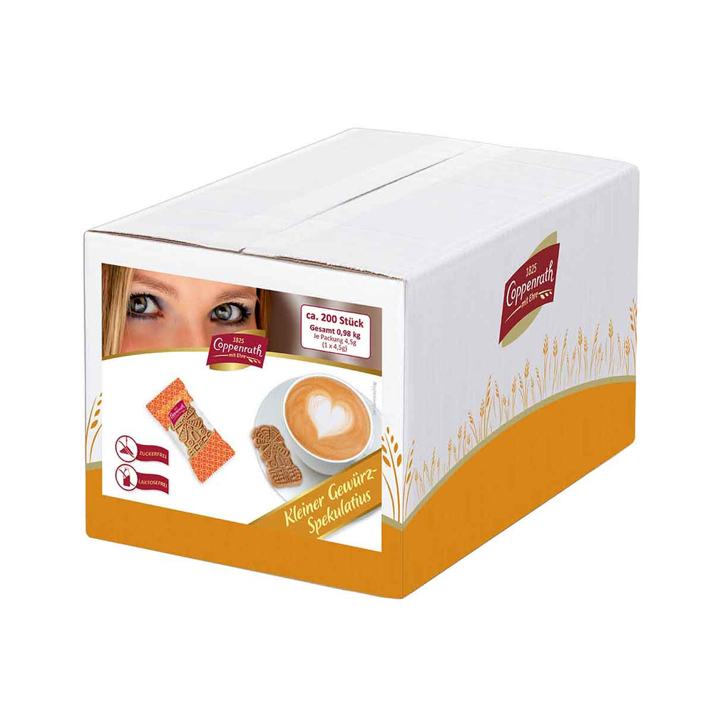 Coppenrath Kleiner Gewürz-Spekulatius zuckerfrei und laktosefrei 0,98 kg