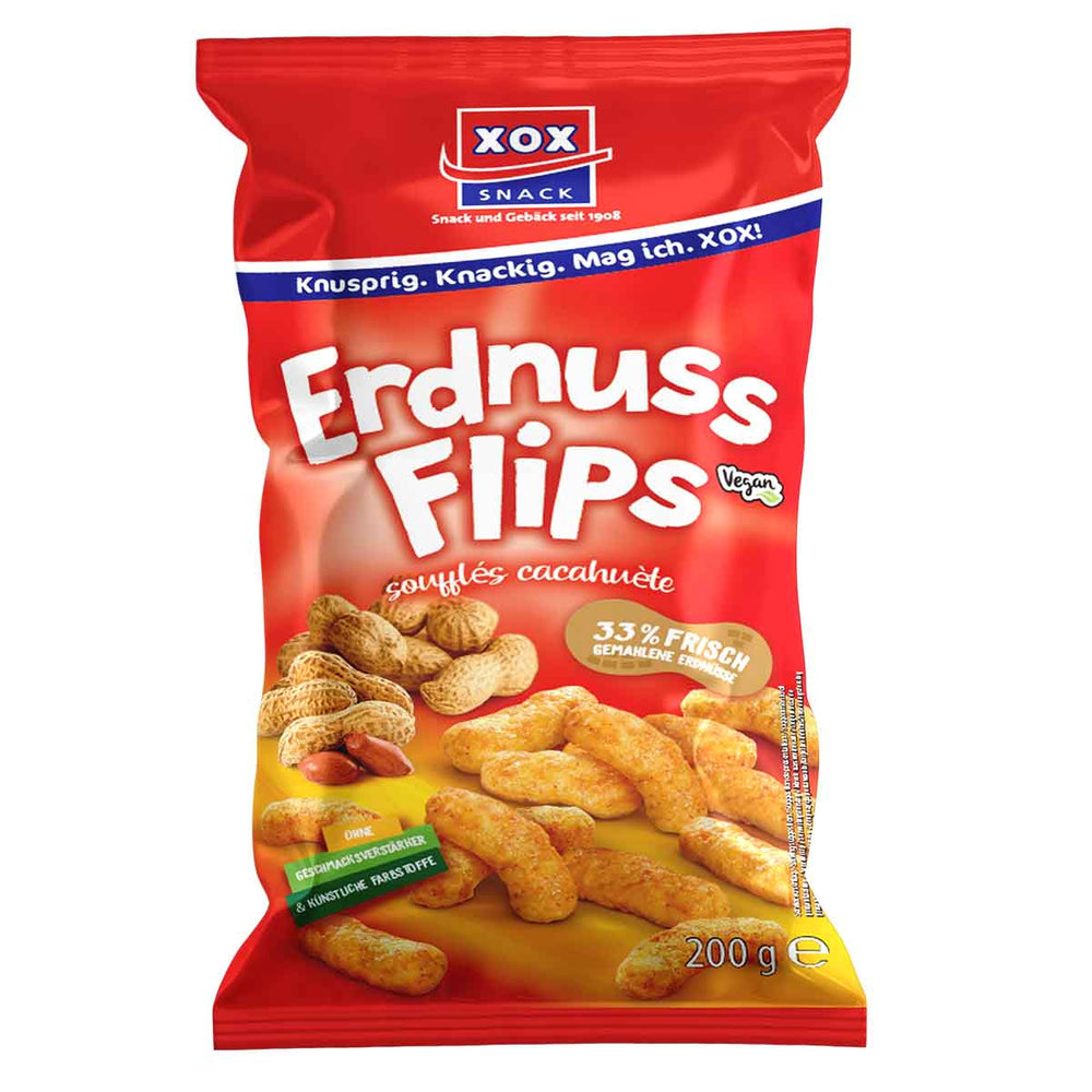 XOX Erdnussflips 200 g