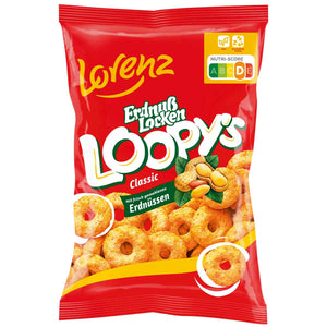 Lorenz Erdnuß Locken Loopy´s 130 g