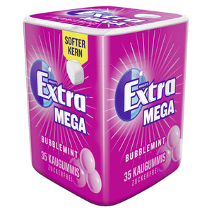 Wrigley's Extra Mega Bubblemint Kaugummis zuckerfrei 35er