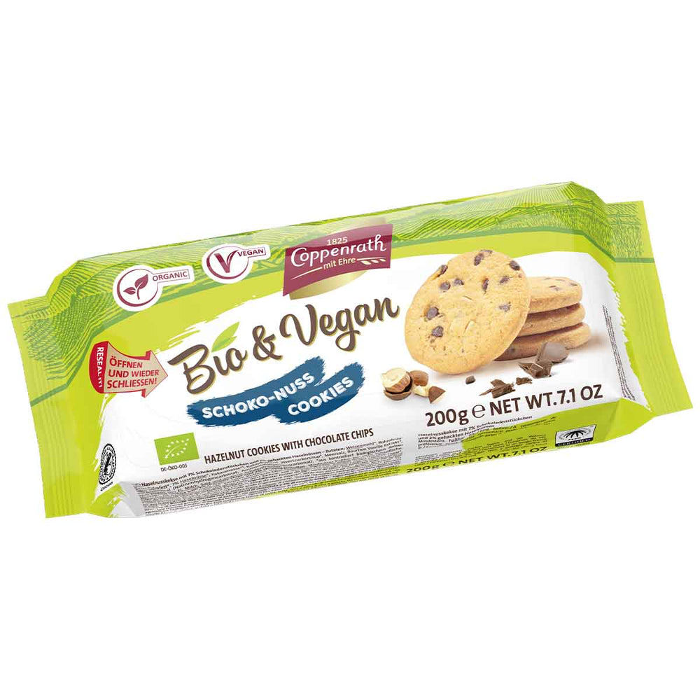 Coppenrath Bio & Vegan Schoko-Nuss Cookies 200 g