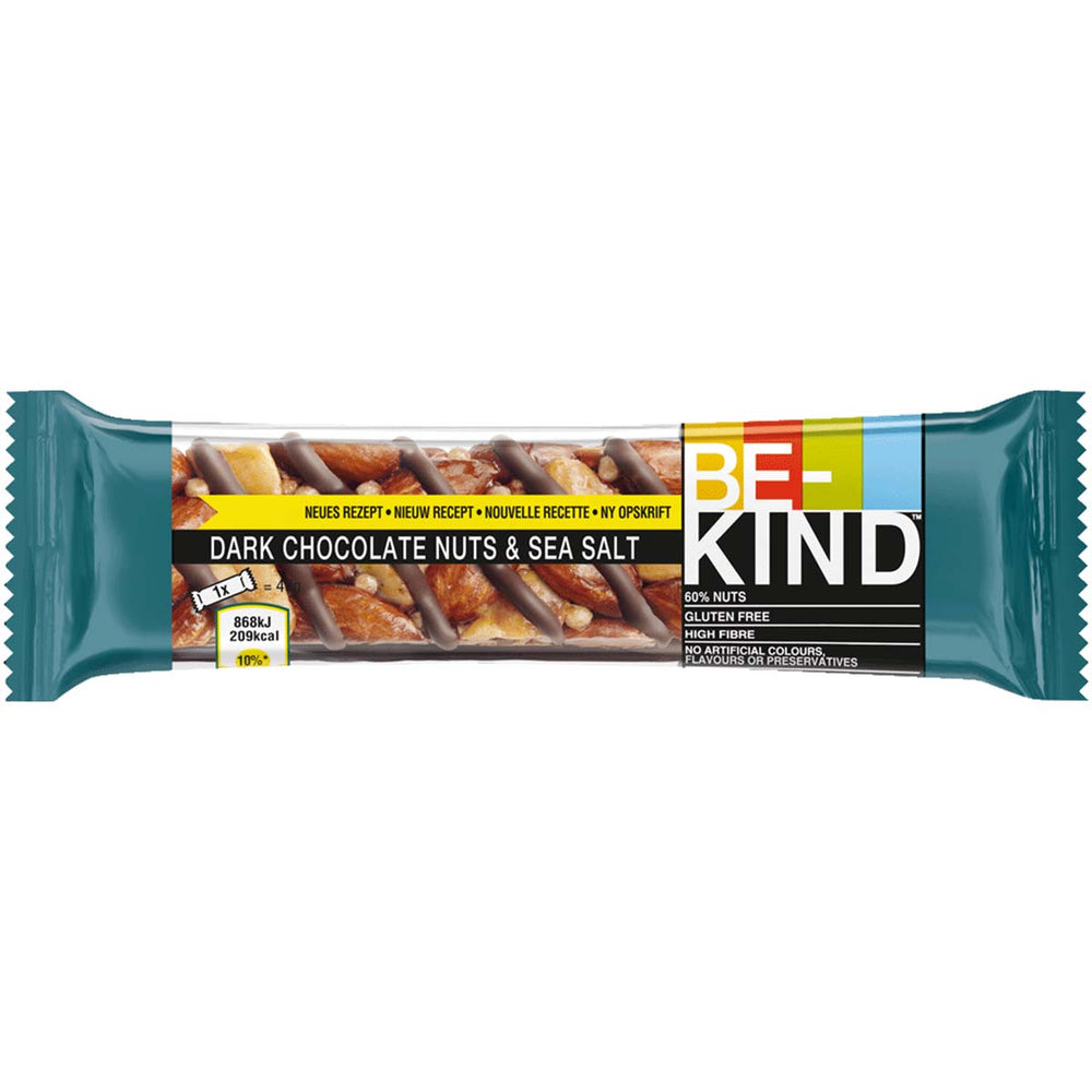 Be-Kind Dark Chocolate Nuts  & SeaSalt