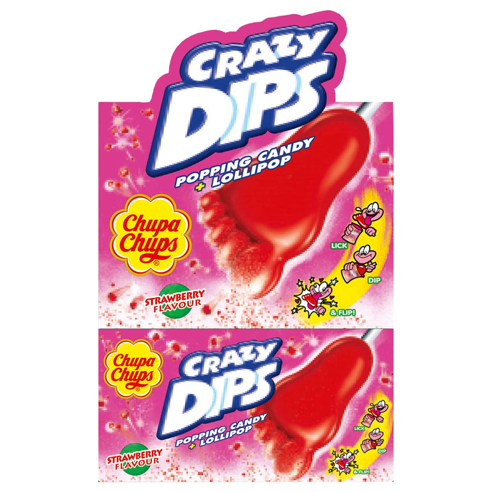 
            
                Laden Sie das Bild in den Galerie-Viewer, Chupa Chups Crazy Dips Erdbeer
            
        