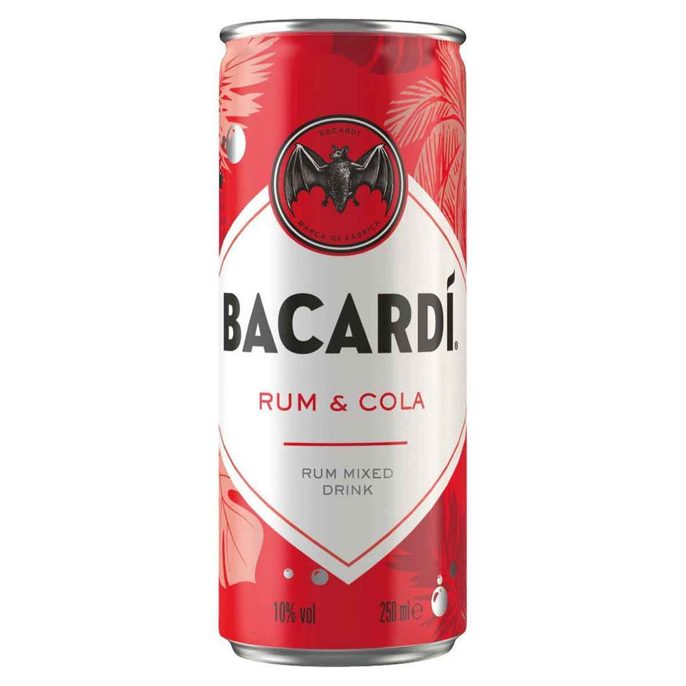 Bacardi Rum & Cola 10% 250 ml