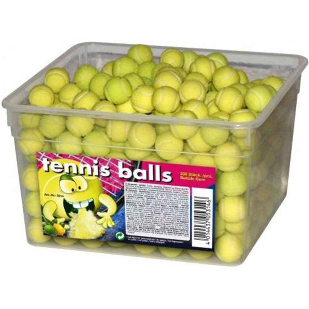 Tennis balls Bubble Gum sauer - Tennis Bälle 300 Stück